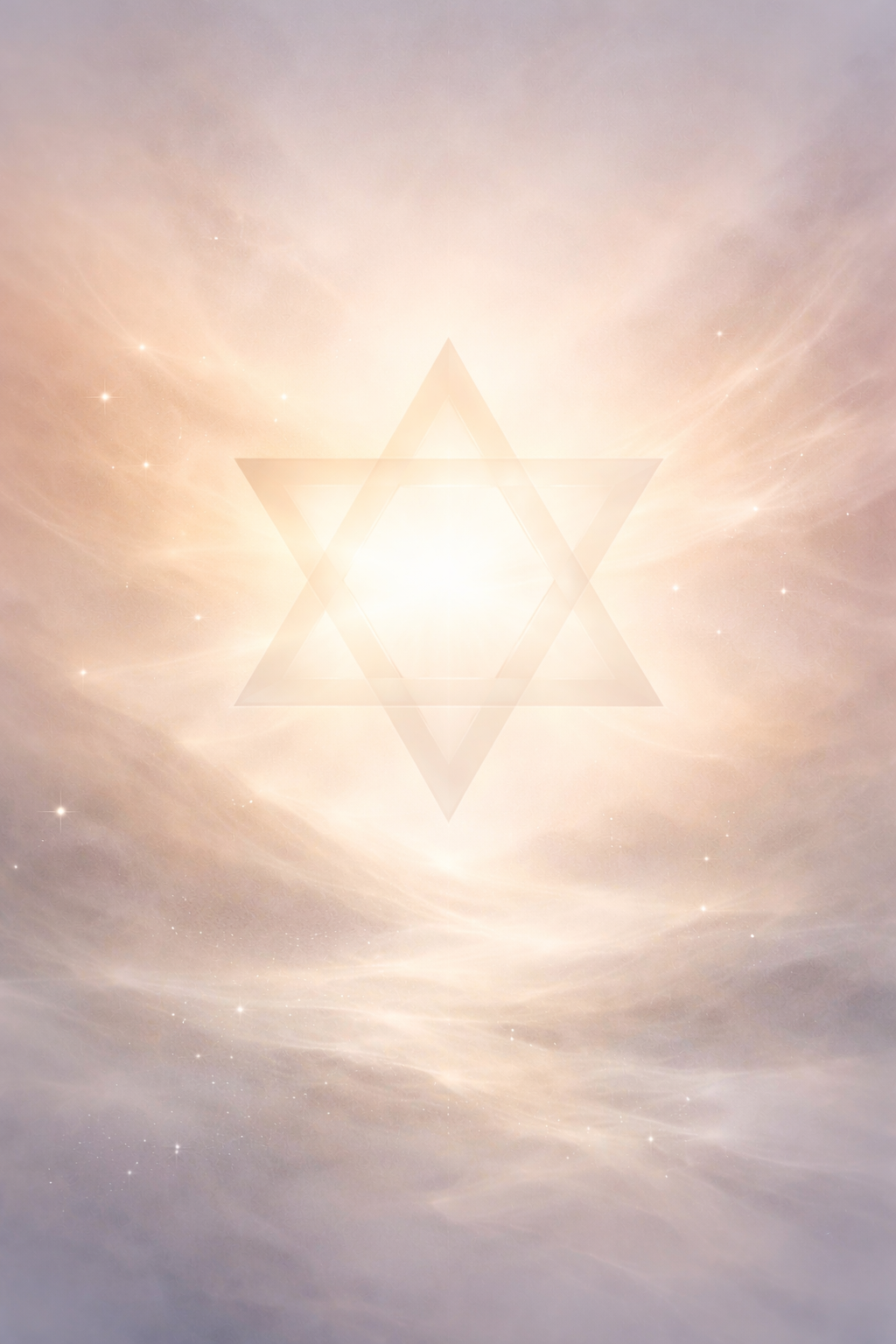 Estrela de Davi como símbolo de reflexão interior