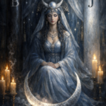 A Sacerdotisa no Tarot simbolizando intuição e silêncio interior