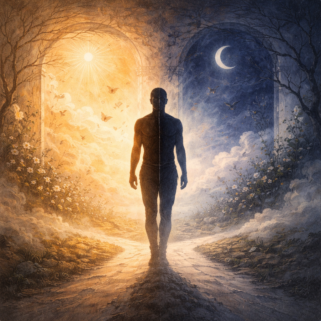 A fricção interna do Louco no Tarot entre impulso e medo