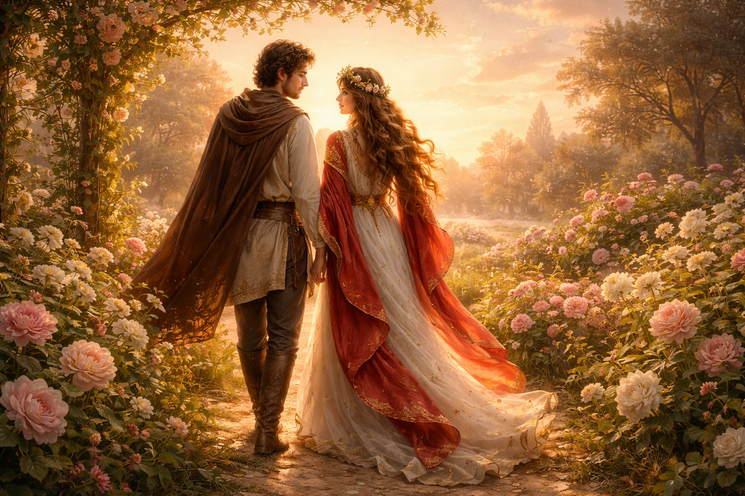 A Imperatriz no amor simbolizando crescimento e nutrição nos relacionamentos