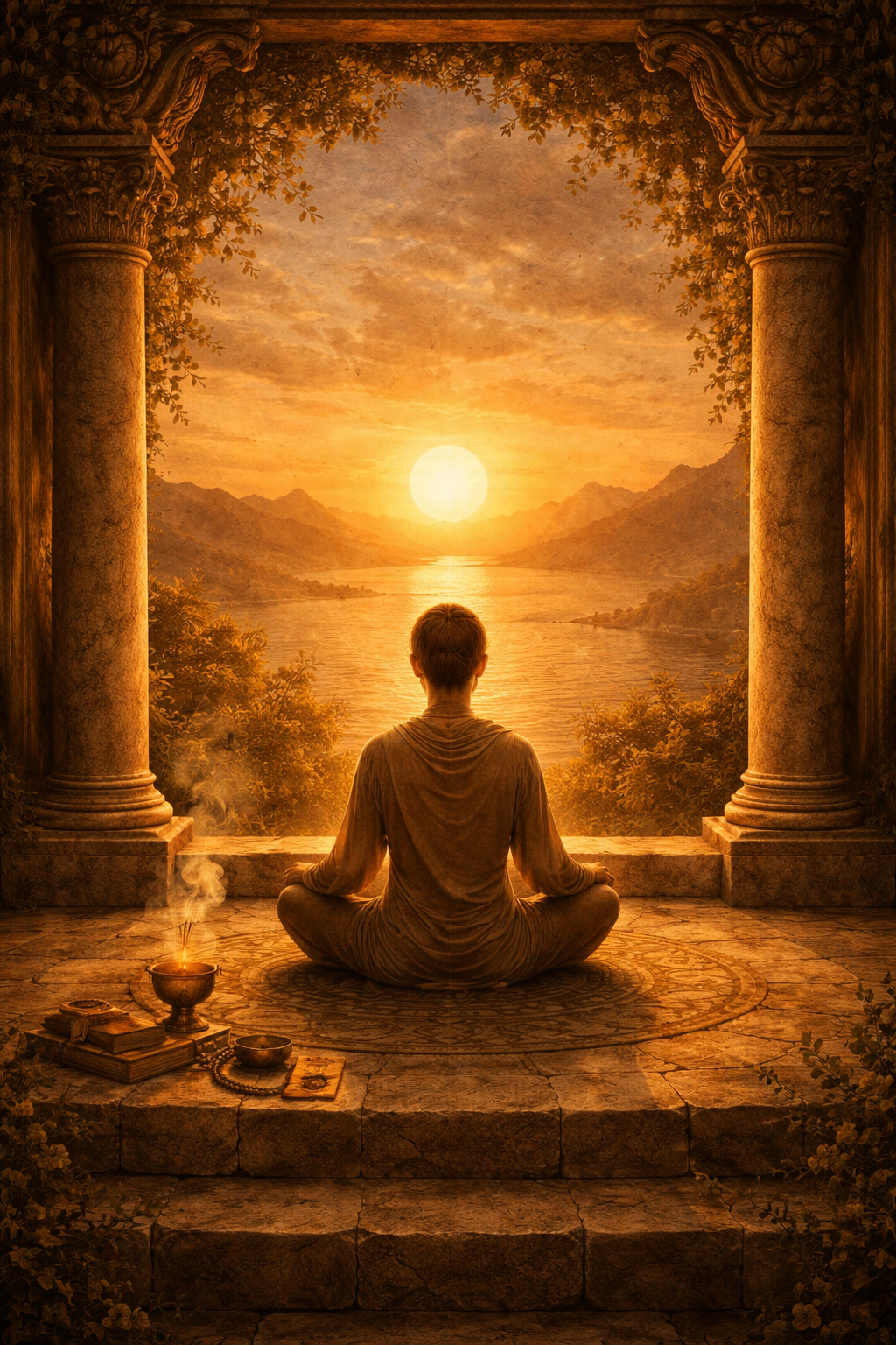 Reflexão sobre O Hierofante no Tarot e integração entre tradição e autenticidade