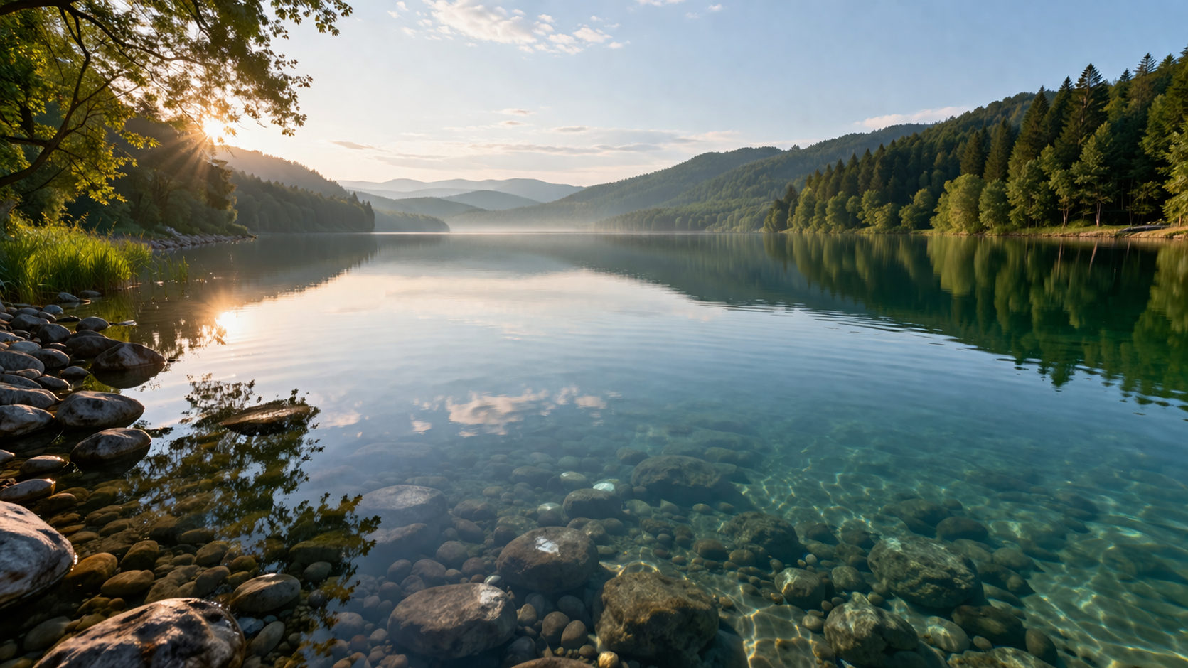 Sonhar com água limpa e clareza emocional” style=
