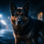 Sonhar com cachorro bravo representando tensão emocional e conflitos internos