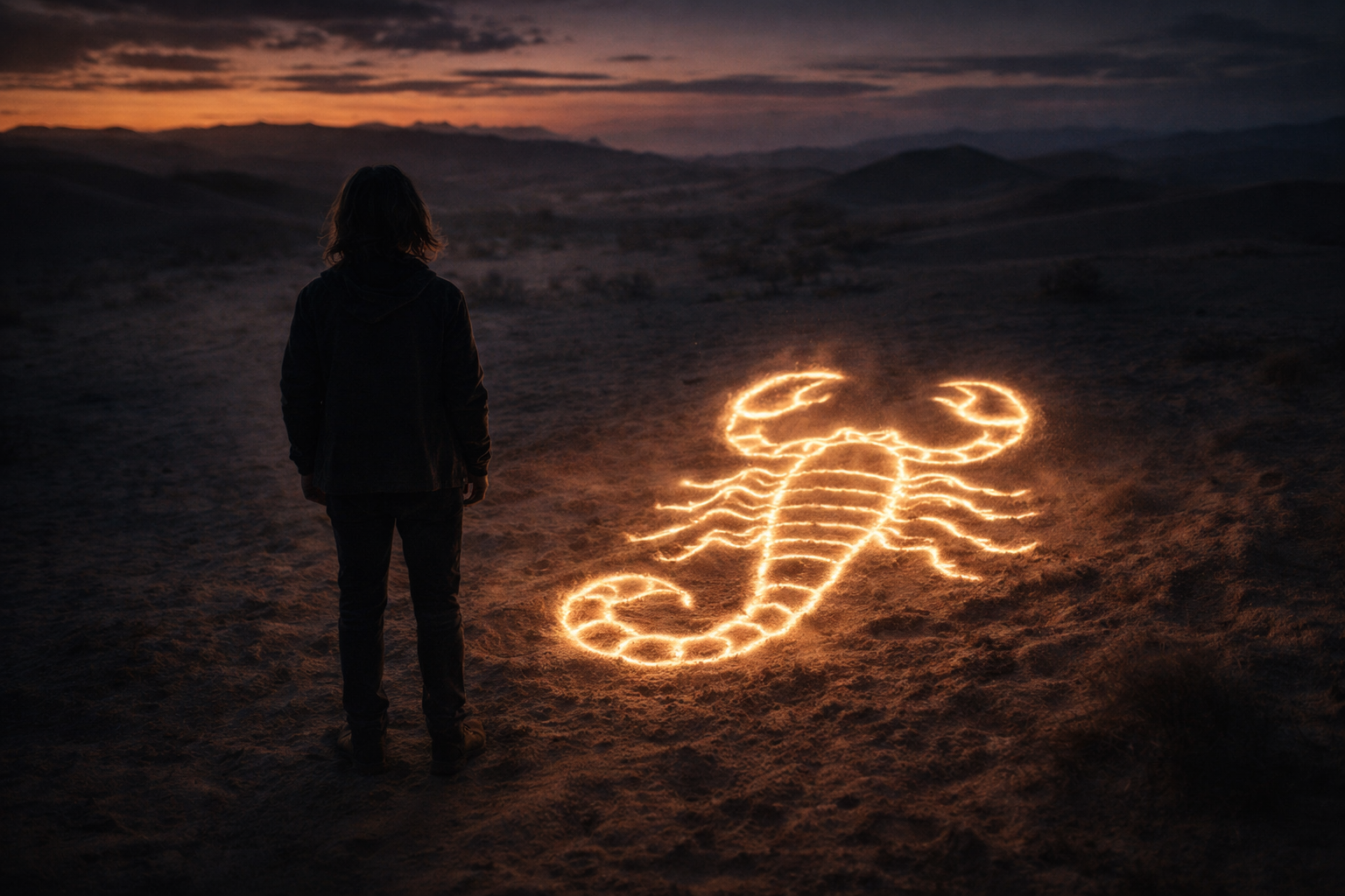 Transformação após sonhar com escorpião”    style=