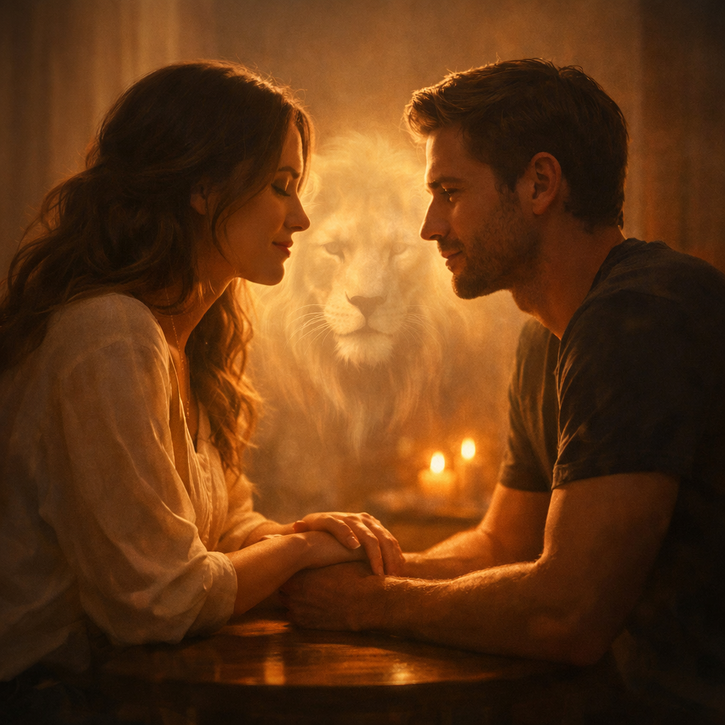 A Força no Tarot no amor representando maturidade emocional no relacionamento