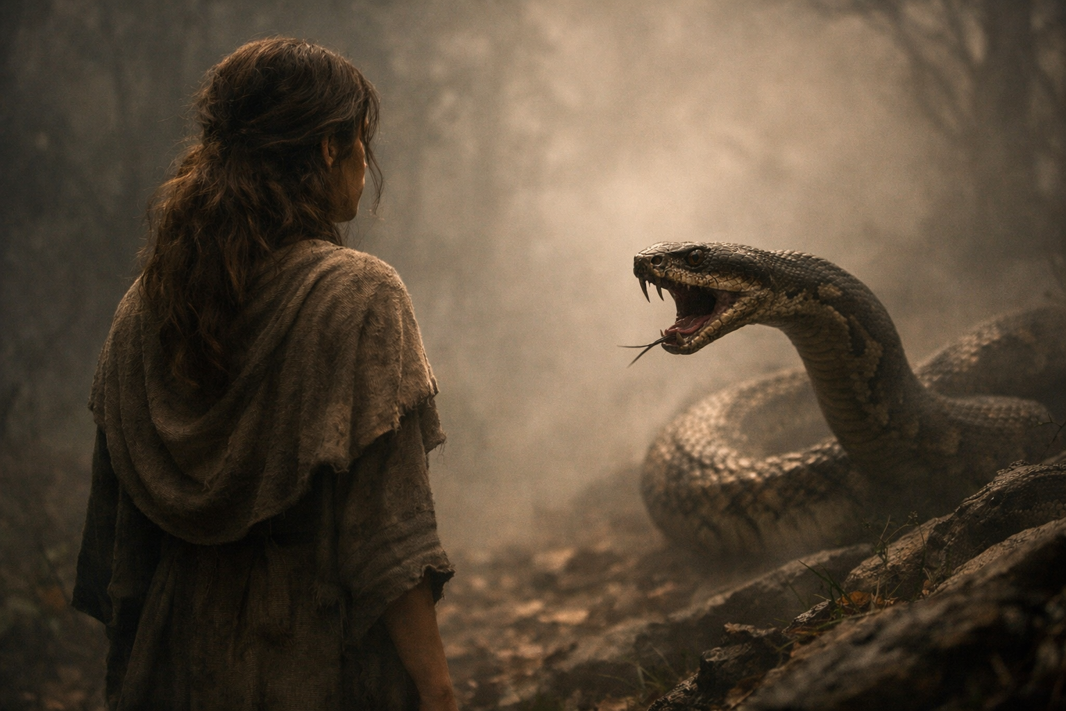 Interpretação emocional de sonhar com cobra atacando