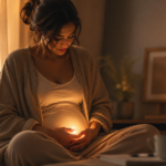 Sonhar com gravidez no início representando um começo frágil e simbólico