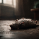 Sonhar com rato morto simbolizando fim de ciclo emocional