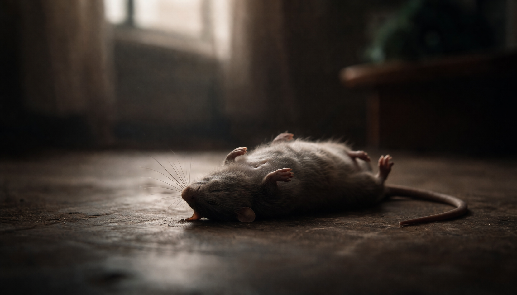 Sonhar com rato morto simbolizando fim de ciclo emocional