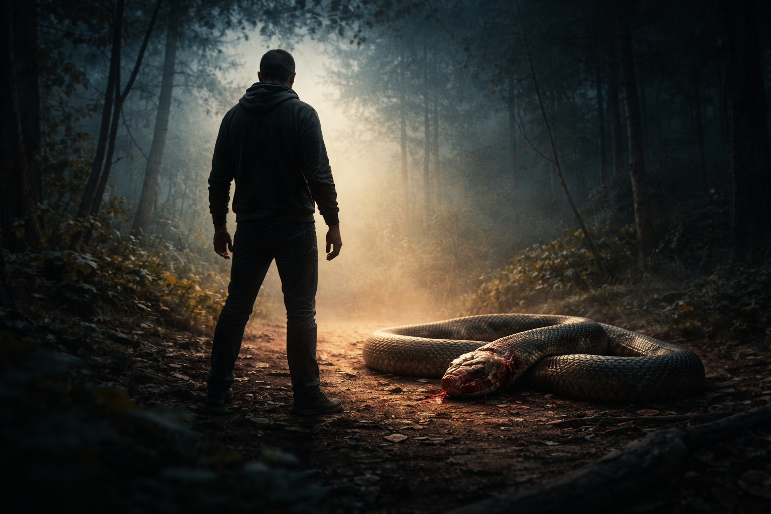 Sonhar que mata uma cobra – representação simbólica do enfrentamento emocional