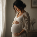 Sonhar com barriga de grávida simbolizando emoções que começam a se tornar visíveis