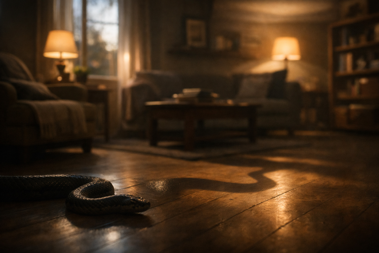 Sonhar com cobra dentro de casa – representação simbólica do sonho