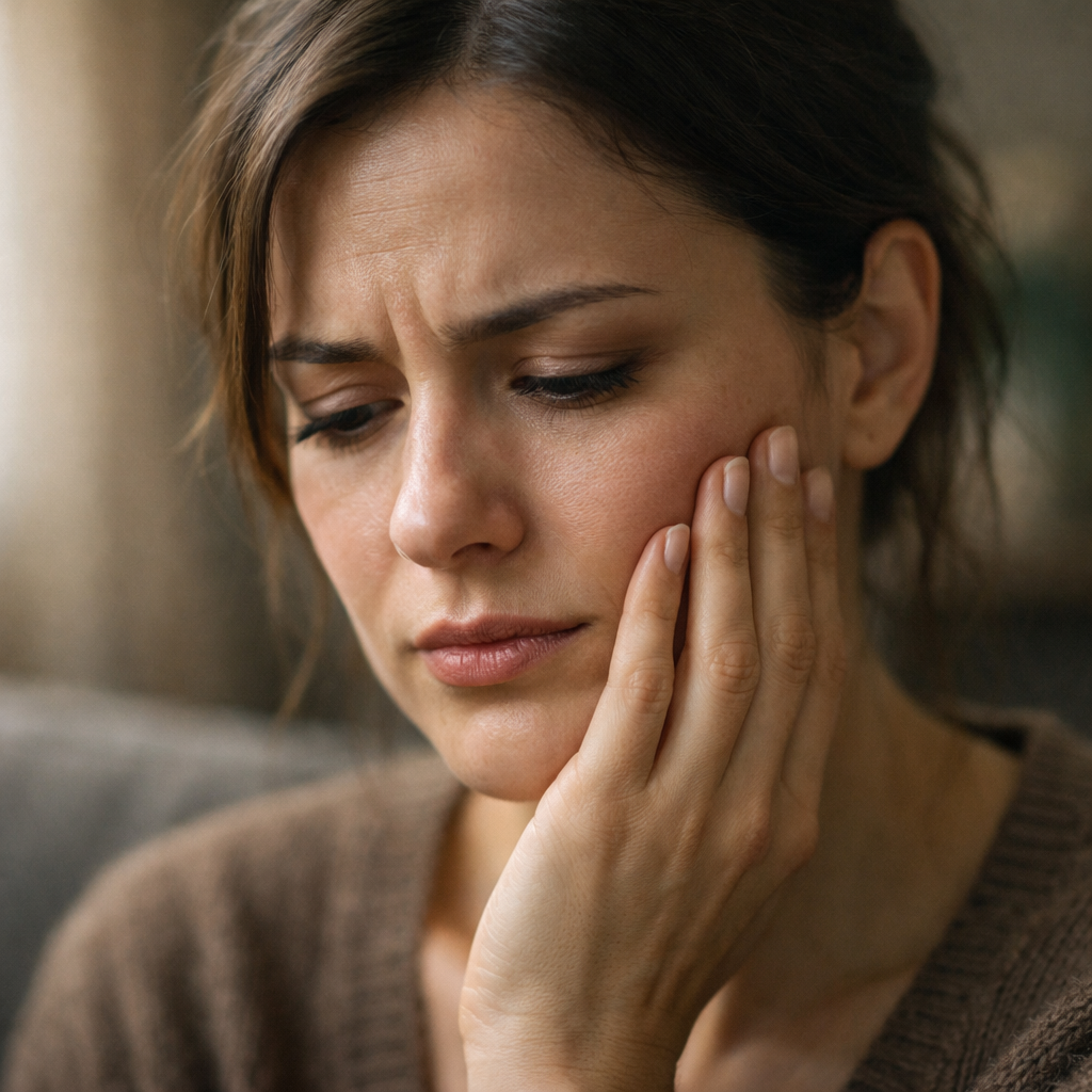 Sonhar com dente podre representando desgaste emocional e preocupação interna