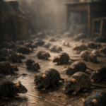 Sonhar com muitos ratos simbolizando sobrecarga emocional e pensamentos repetitivos