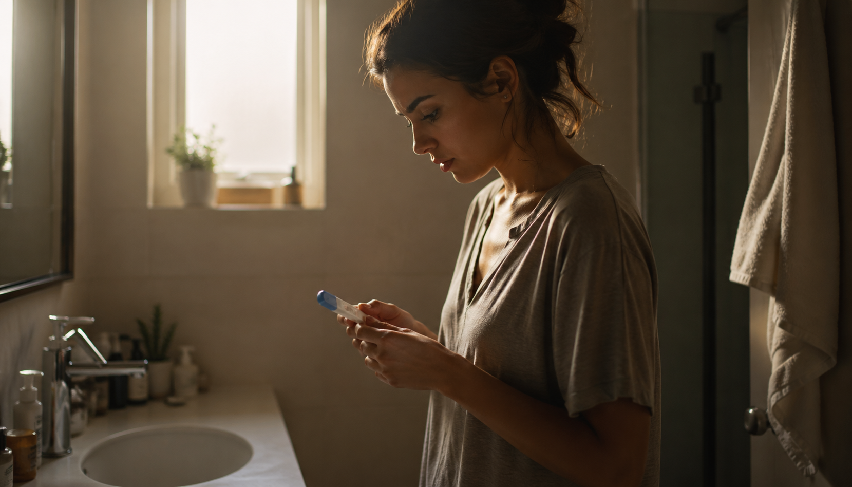 Sonhar com teste de gravidez positivo simbolizando confirmação e mudança inevitável