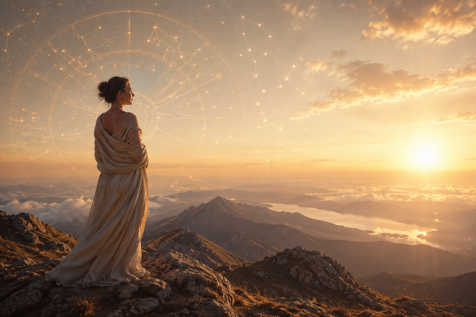 Casa 10 na Astrologia como caminho de presença, maturidade e reconhecimento interior