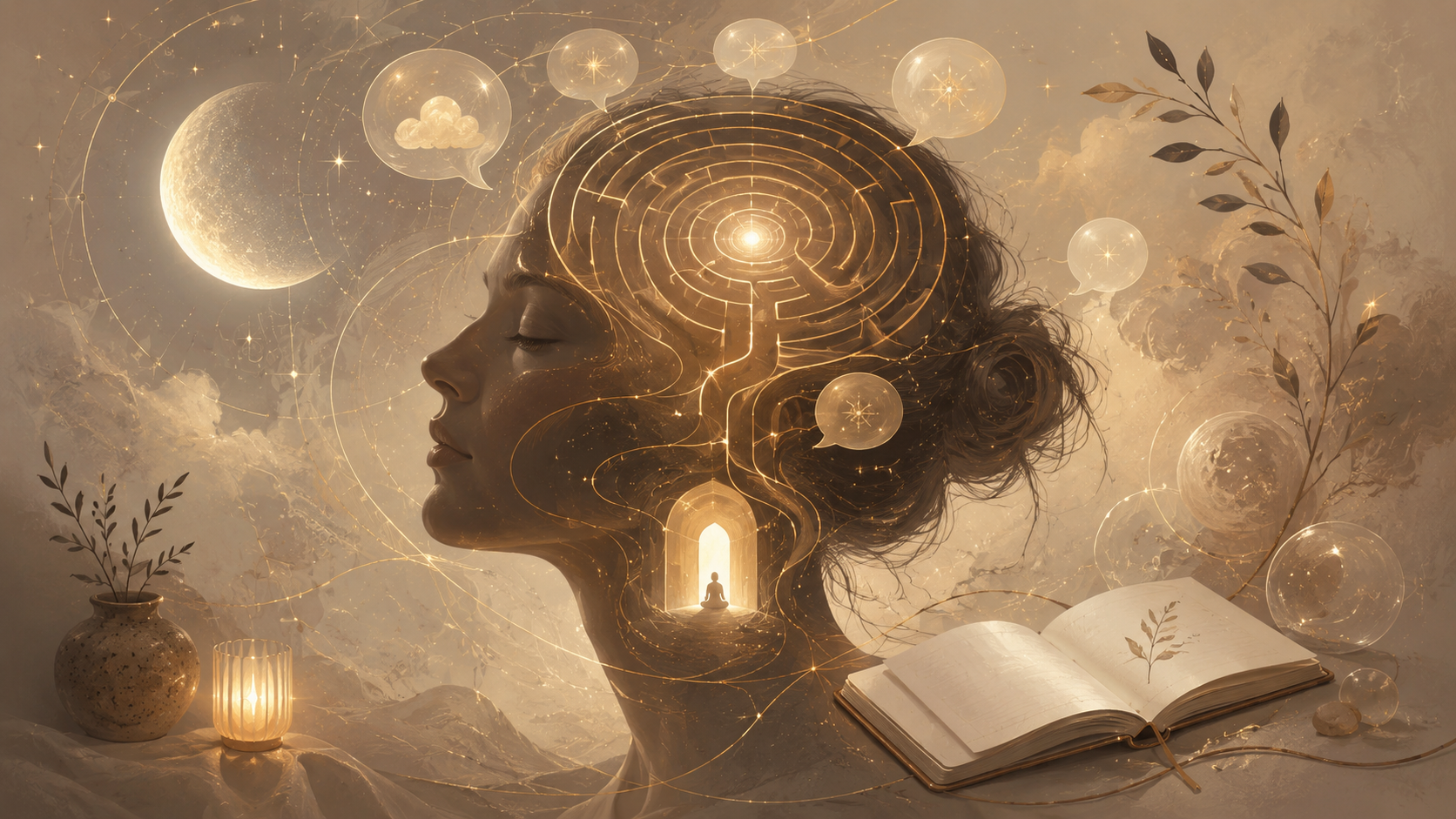 Padrões mentais da Casa 3 na Astrologia ligados ao pensamento, interpretação e diálogo interno