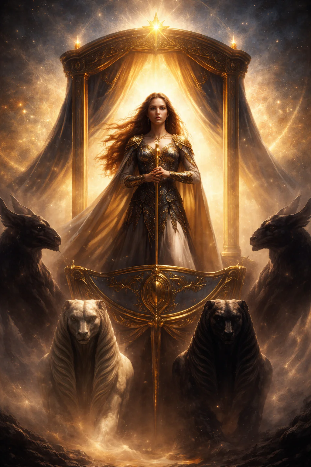 O Carro no Tarot representando direção e movimento consciente