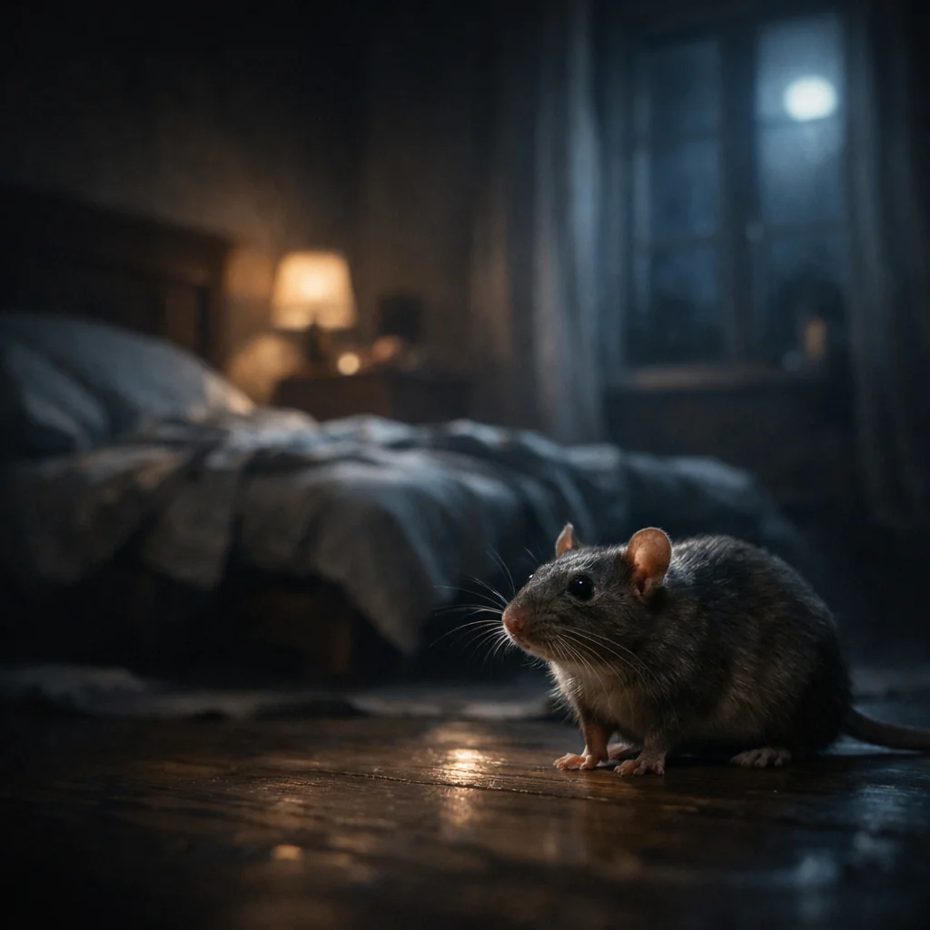 Sonhar com rato no quarto representação simbólica de invasão emocional