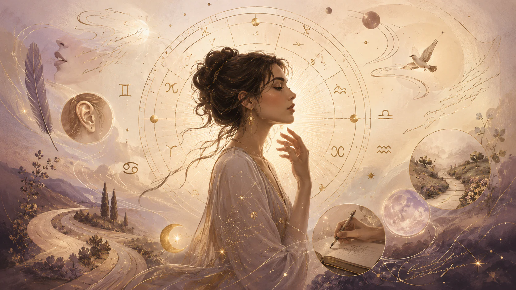 Casa 3 na Astrologia representando comunicação, pensamentos, escuta e interpretação da vida cotidiana